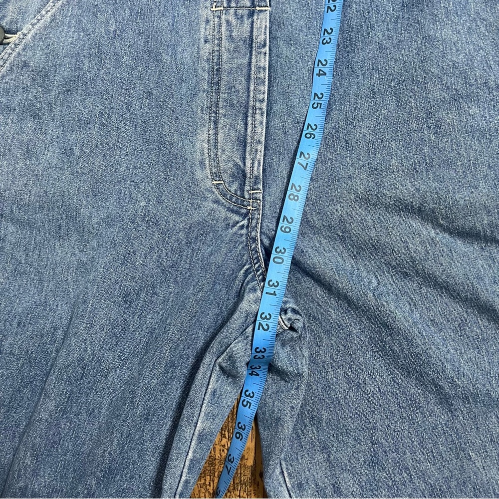 Vintage 90s Calvin Klein Carpenter Denim Bib Overalls - Picture 6 of 14